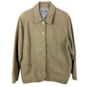 The Territory Ahead Women's Tan Ribbed Jacket Size 2X